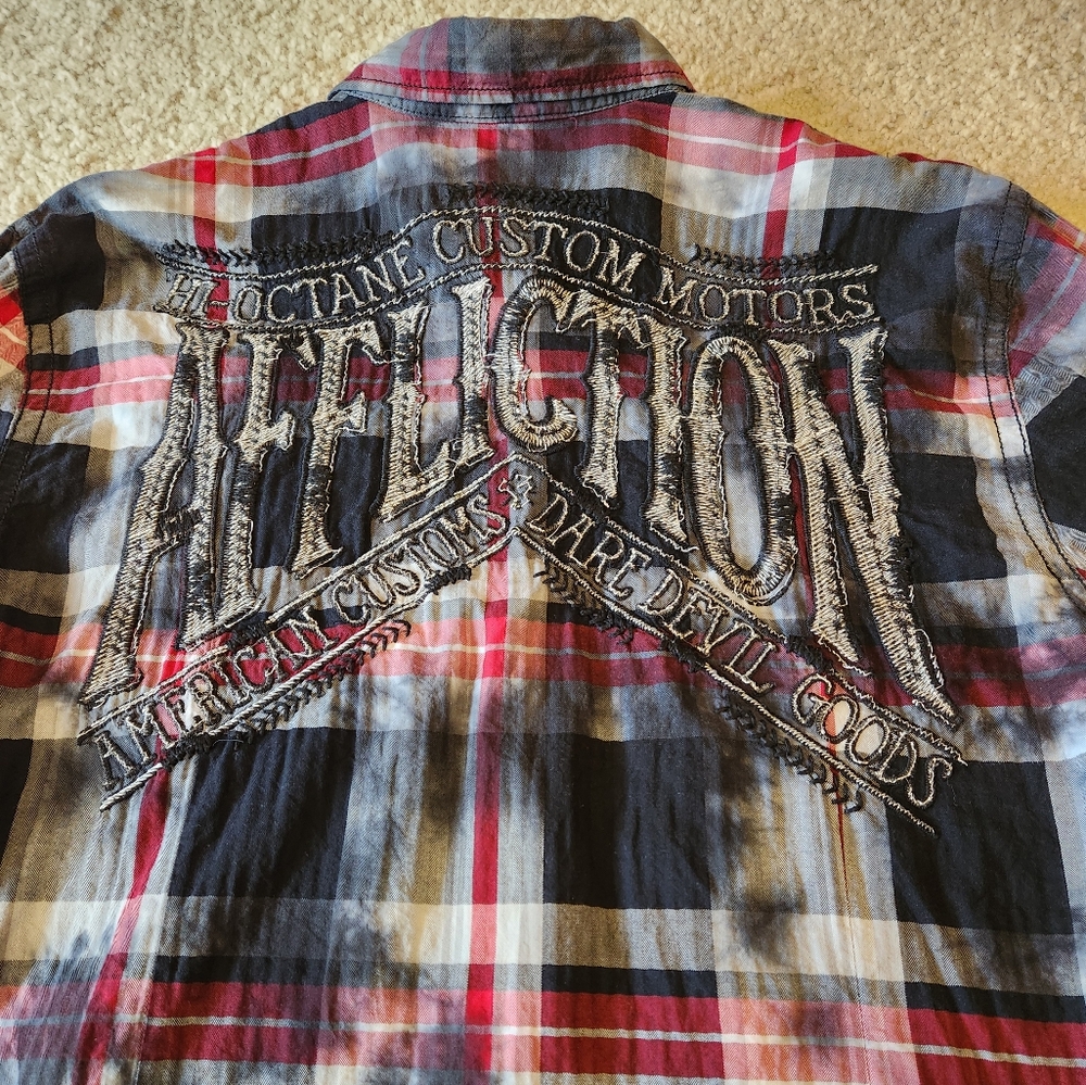 AFFLICTION Black Premium Long-sleeve Button-down - Size XL - Picture 10 of 12